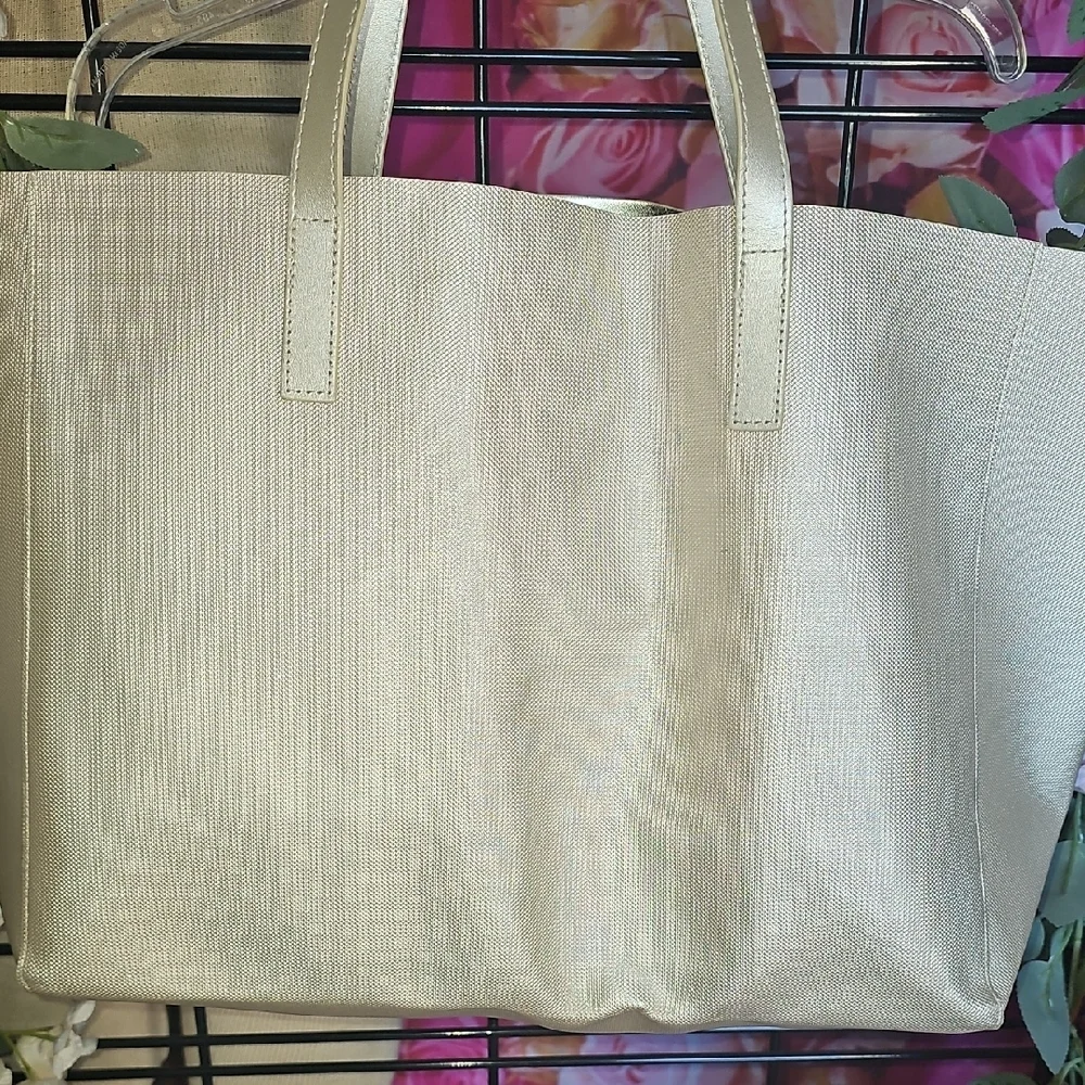 Michael Kors Gold Tote Bag Elegant Spacious Design Never Used-  Storing Spots